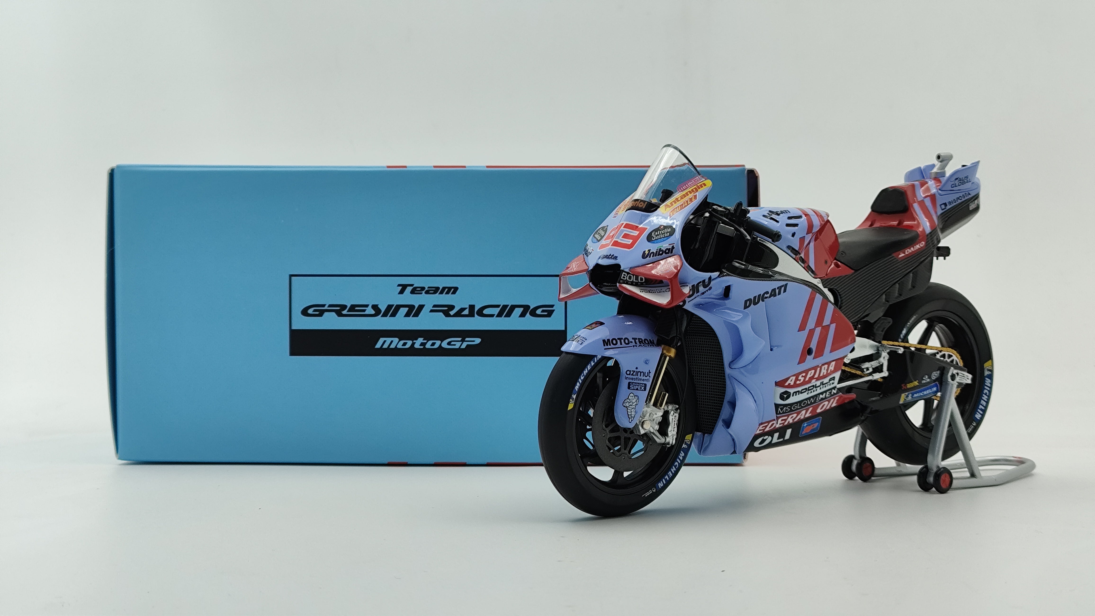 Kiloworks Moto GP Gresini Ducati GP23 Marc Marquez 2024 1/12