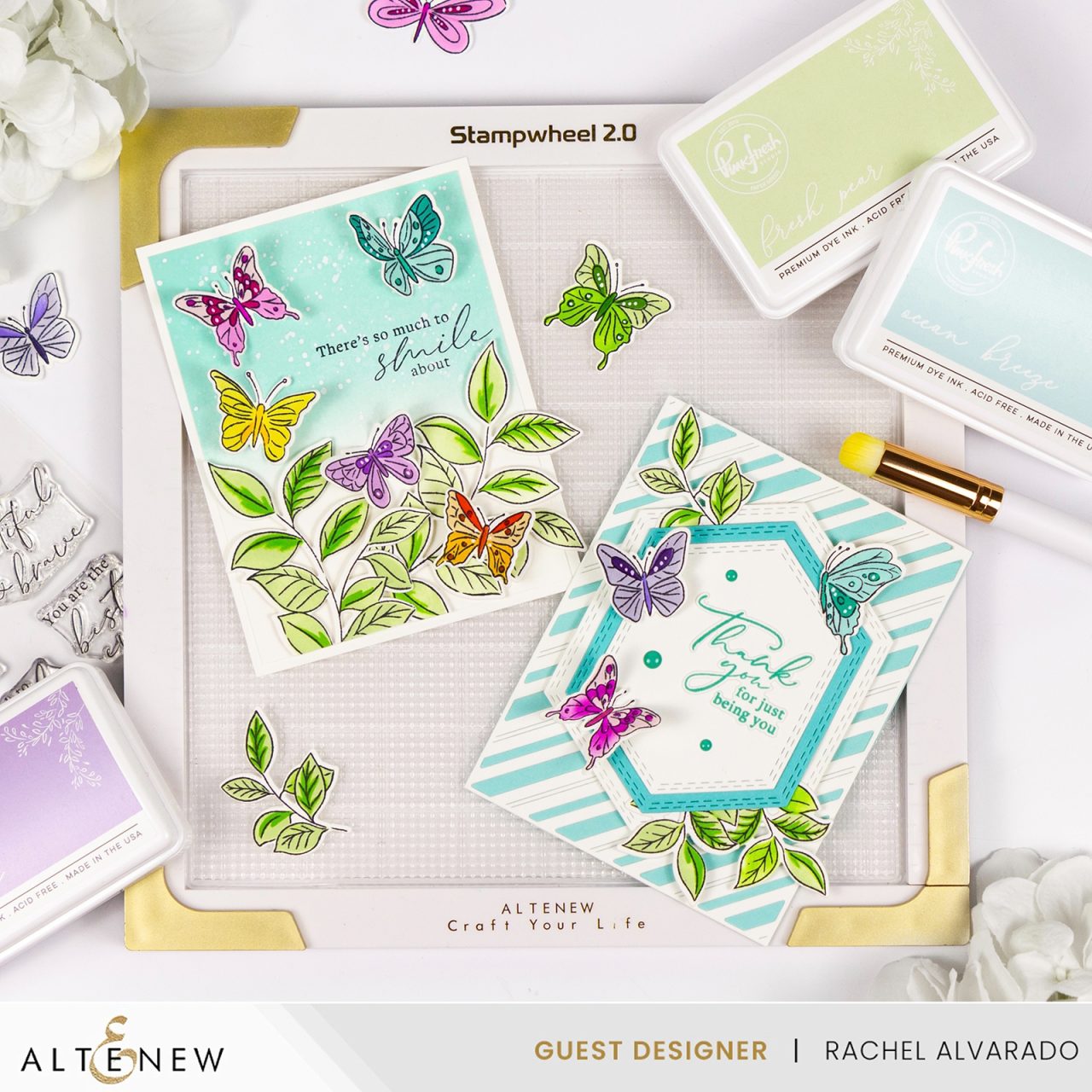 Altenew、Pinkfreshまとめて10セット Altenew、Pinkfreshまとめて10