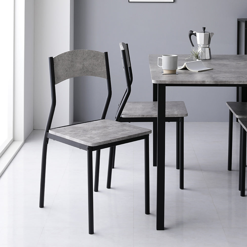 ダイニングチェア シンプルデザイン4脚セット/ シンプルで使いやすい