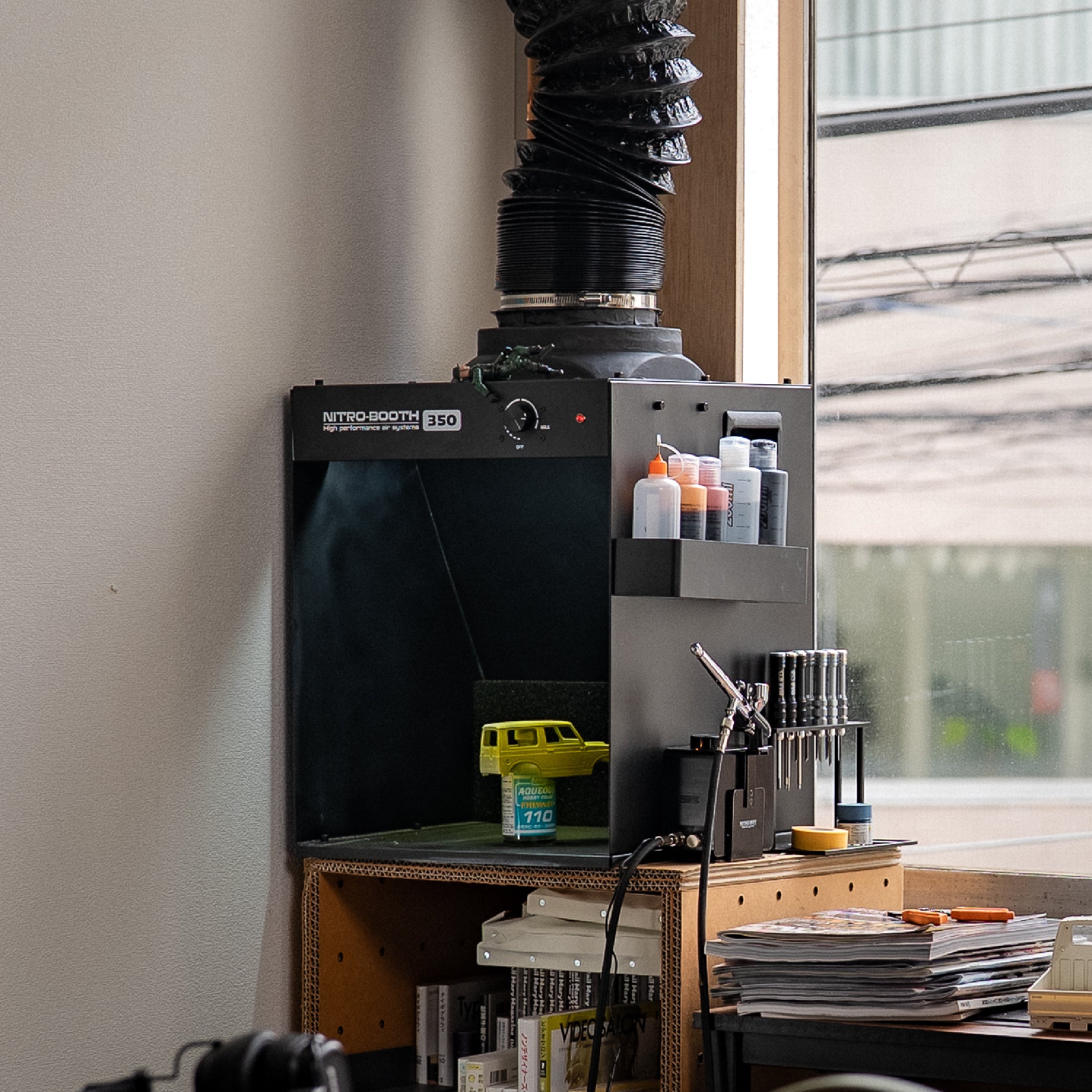 PROFIX NITRO-BOOTH ニトロブース 卓上塗装ブース 350 – RAYWOOD