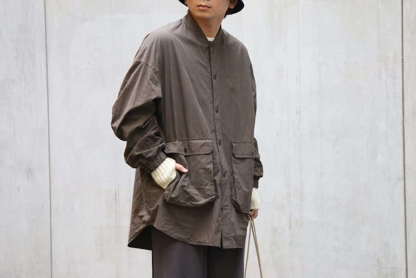 yoko sakamoto BLOUSON SHIRT - MAX HIGH COUNT TYPEWRITER - Blog