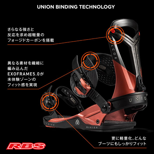 UNION 23-24 BINDING FALCOR ファルコア 日本正規品 予約商品RBS