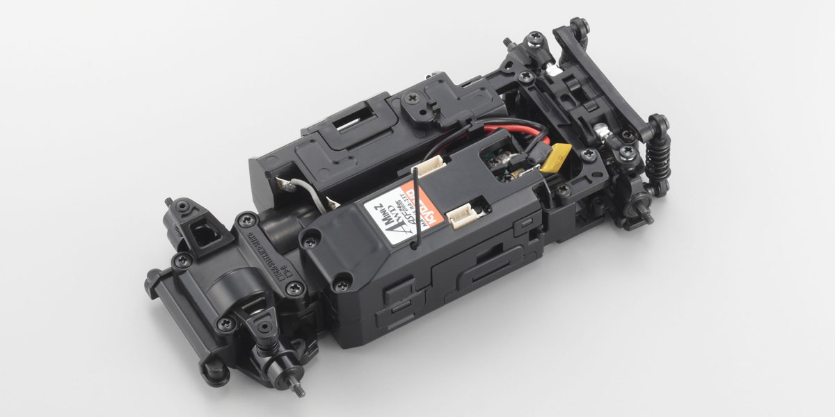 ミニッツAWD MA-015DWS ASF ボディ/シャシーセット シトロエン DS3 WRC