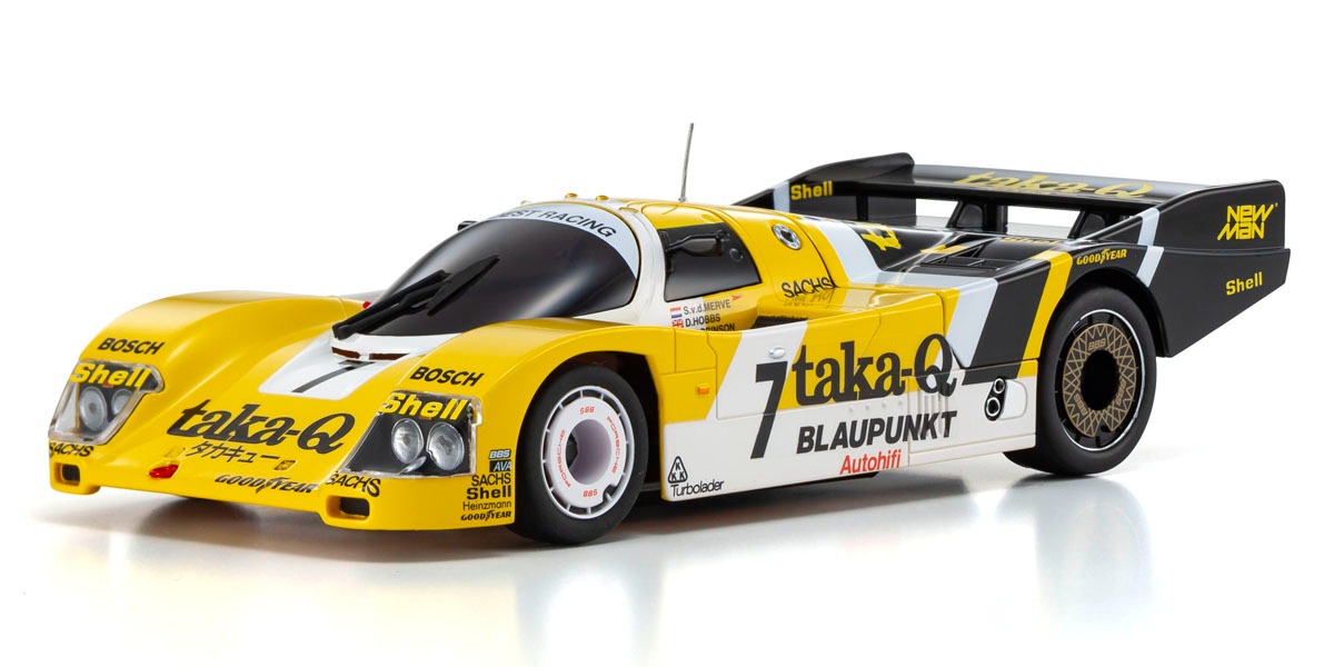Recreation of the Le Mans 1987 Group C Porsche 962C LH No.7
