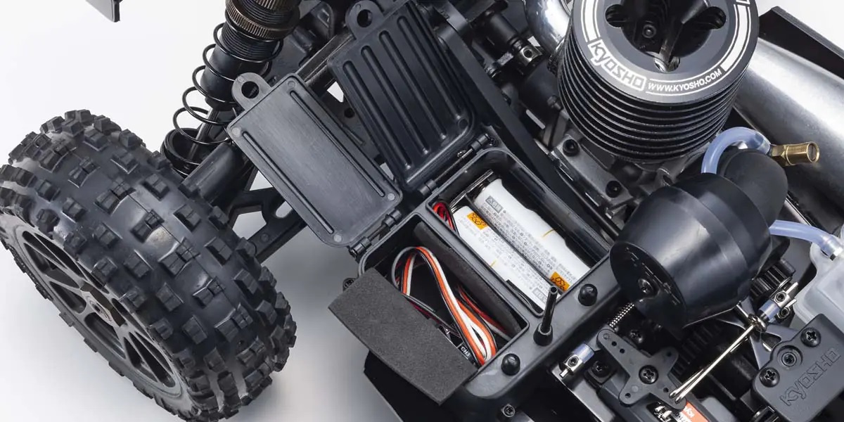 1/8スケール ラジオコントロール 21エンジン 4WDレーシングバギー