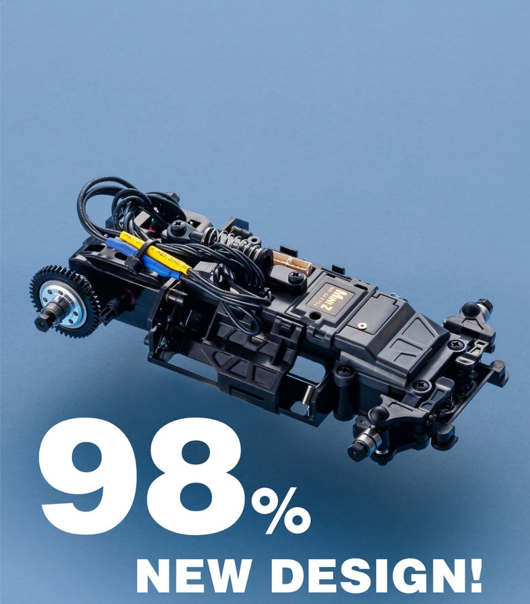 MINI-Z RACER MR-04EV02 CHASSIS SET 60TH ANNIVERSARY LIMITED