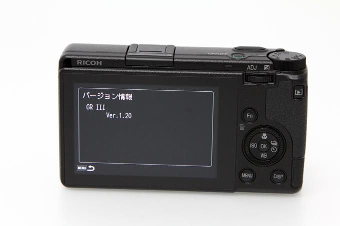 GR III シャッター回数50回以下 予備純正バッテリー付き K1385-2C4