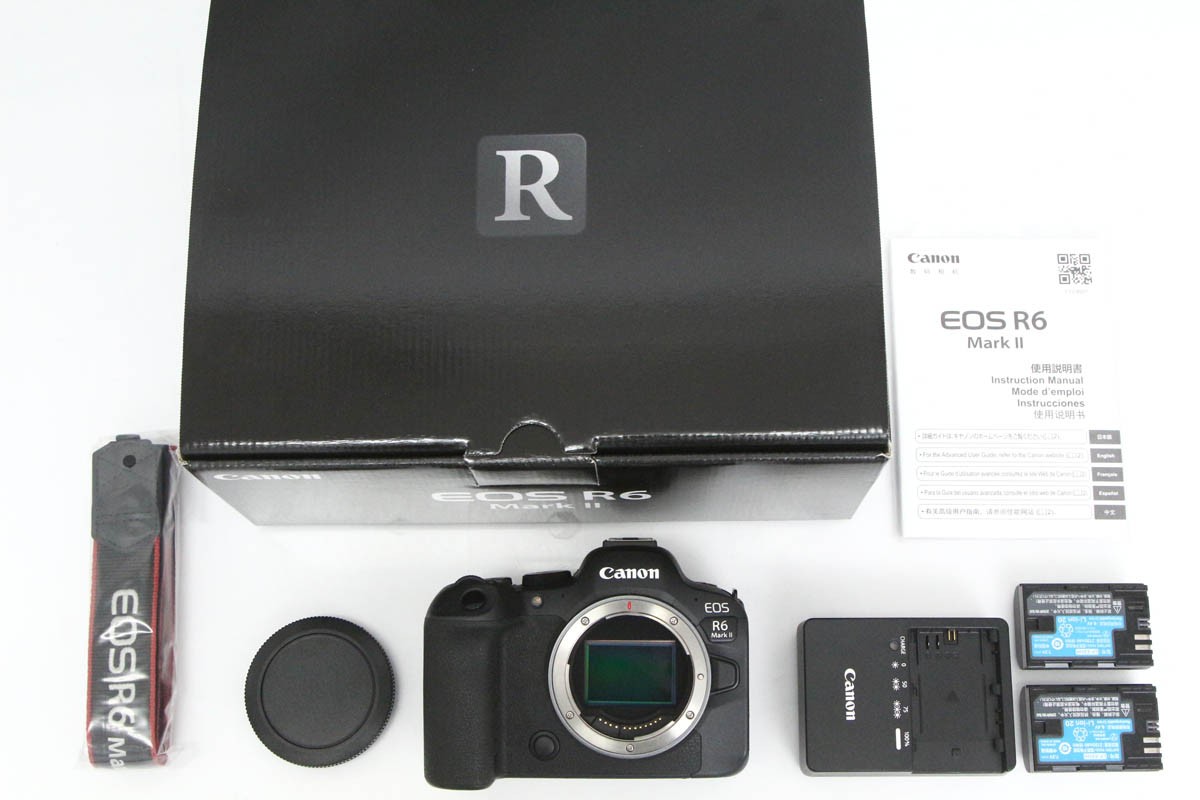 EOS R6 Mark II ボディ（純正予備バッテリー付属） CA01-R4341-3Y4