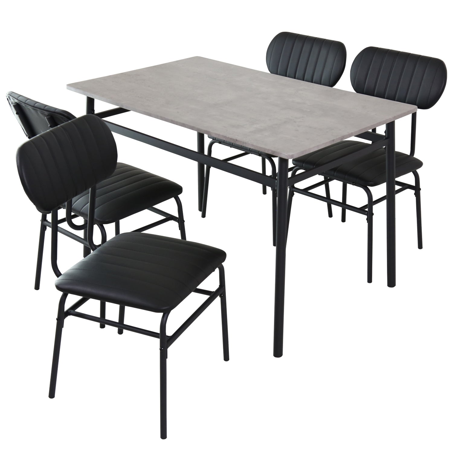 お部屋が華やかになるおしゃれな4人掛けダイニングセット｜【幅110