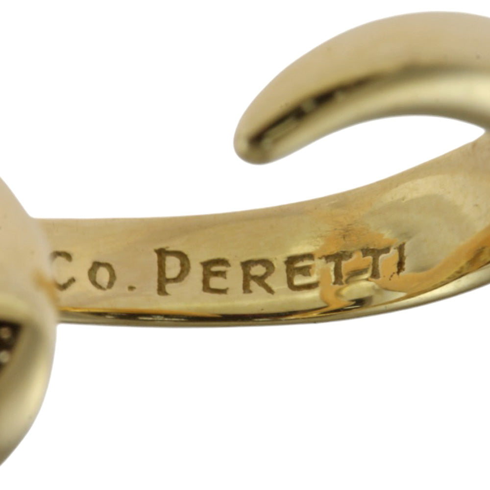 TIFFANY&Co. ティファニー オープンハート リング 指輪 12号 18金 K18