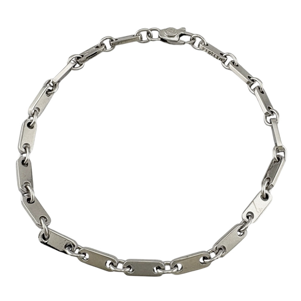 CARTIER カルティエ フィガロ ブレスレット 18金 K18ホワイトゴールド