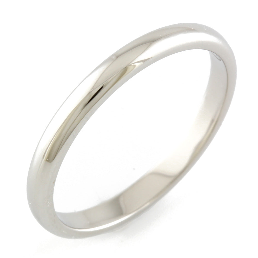 中古】 カルティエ CARTIER Pt950 リング 指輪 7号 #47 甲丸 Pt950