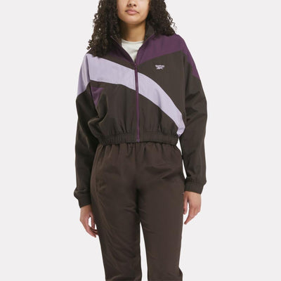 Reebok Apparel Women Classics Franchise Track Jacket DRK MATTER