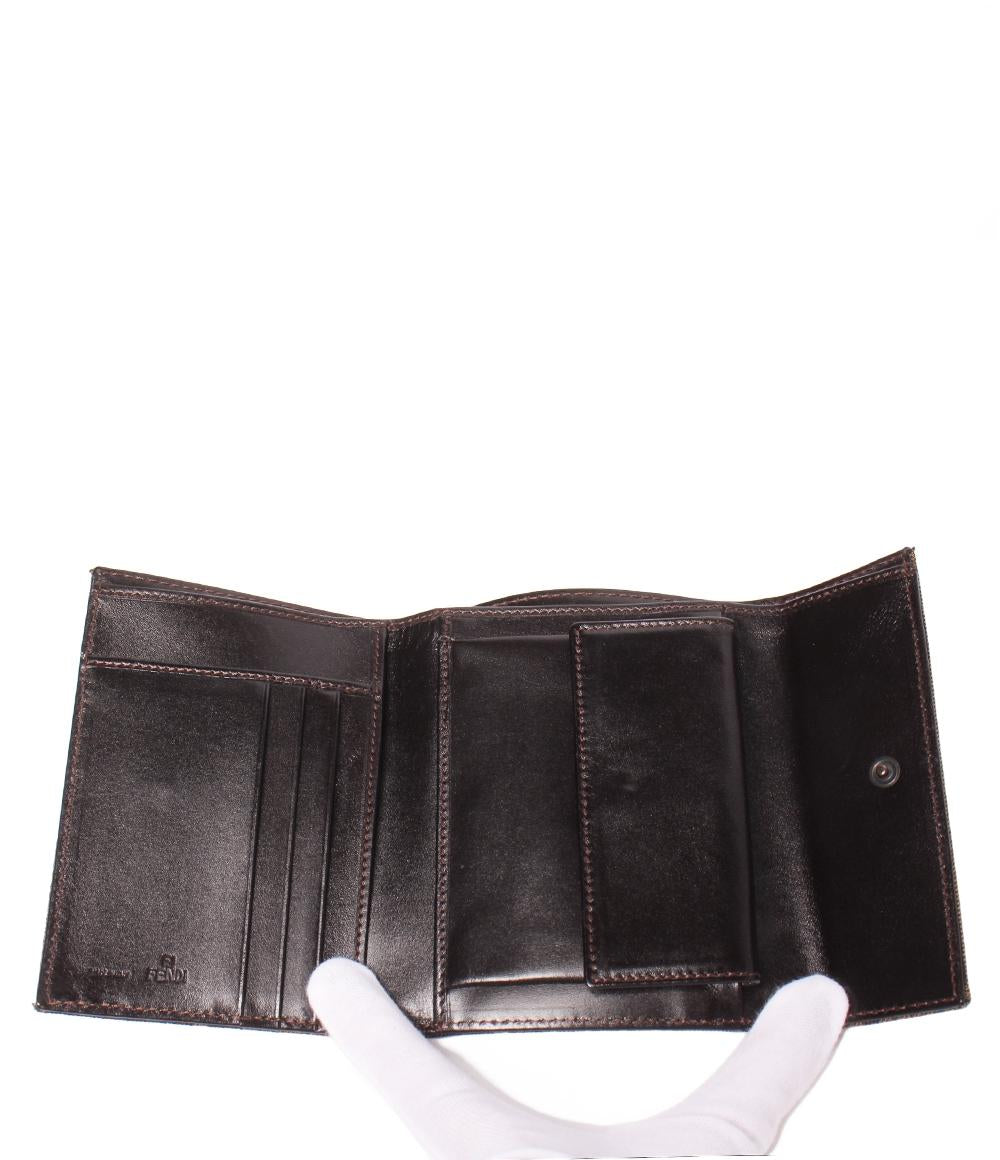 FENDI 三つ折り財布 ズッカ レディース メンズ フェンディ – Rehello
