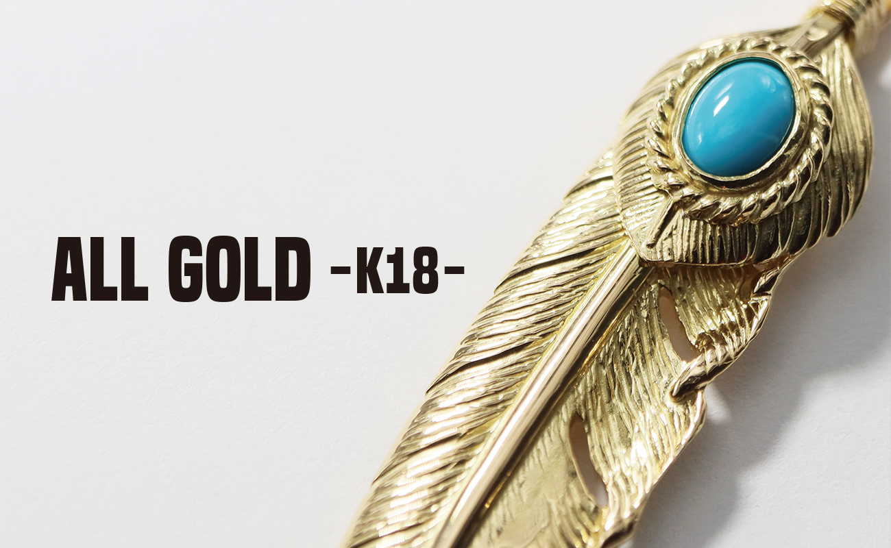 TADY&KINGイーグルフック＆レギュラーホイールK18ローズ付きチェーン太