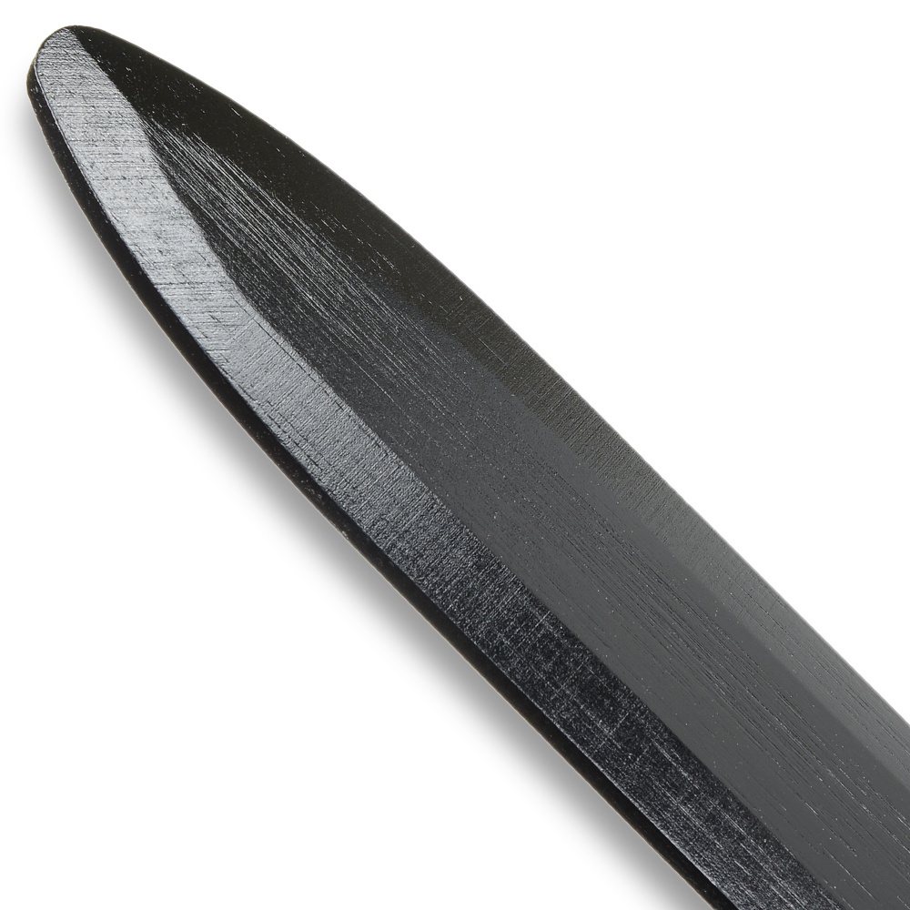 中国剣 ジャン 軽量模造刀 全長100cm 木製 ブラック | ミリタリー