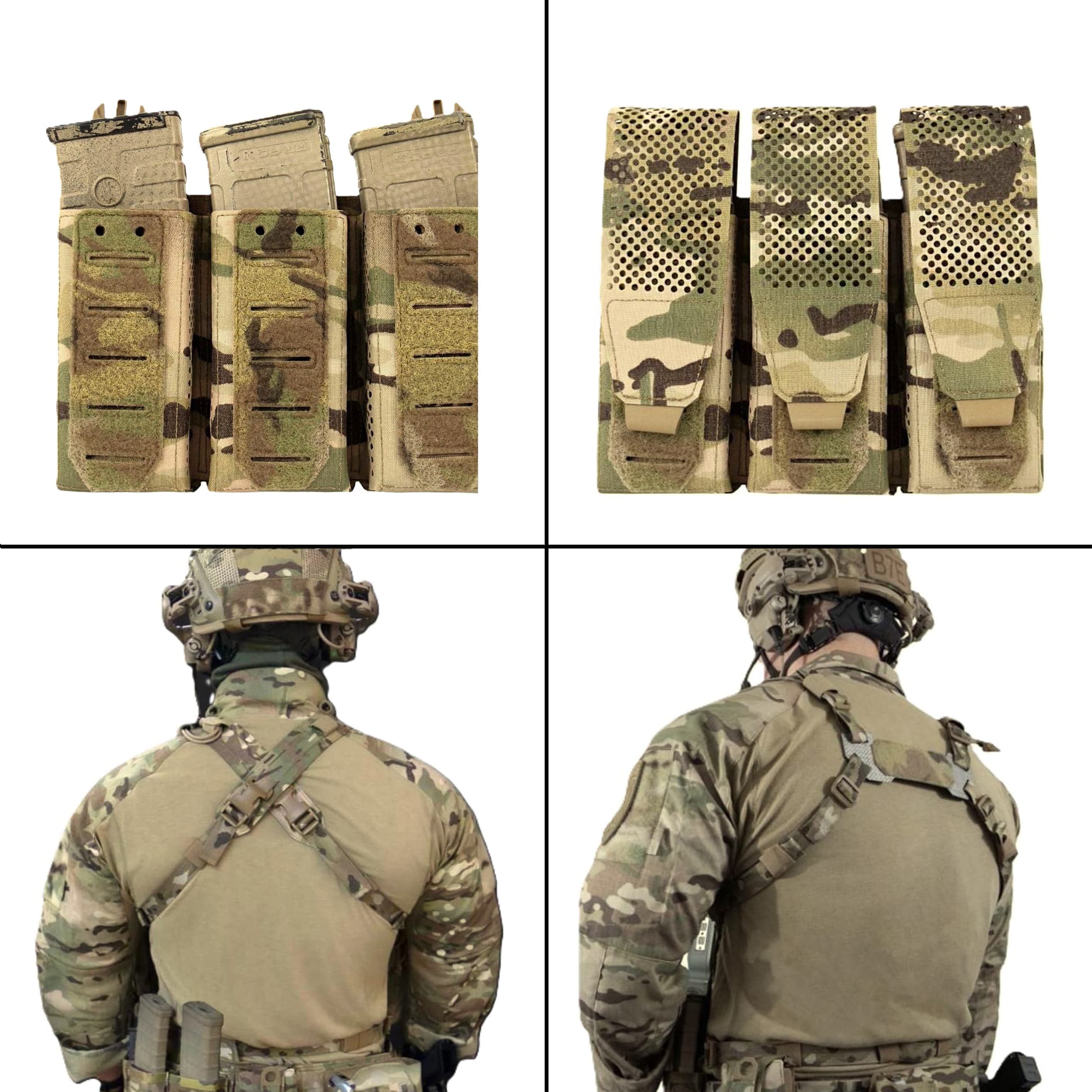 Warrior Assault Systems チェストリグ MCR カメレオン 標準 5.56