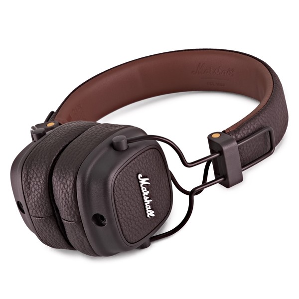 DISC Marshall Major III On-Ear Headphones, Brown at Gear4music