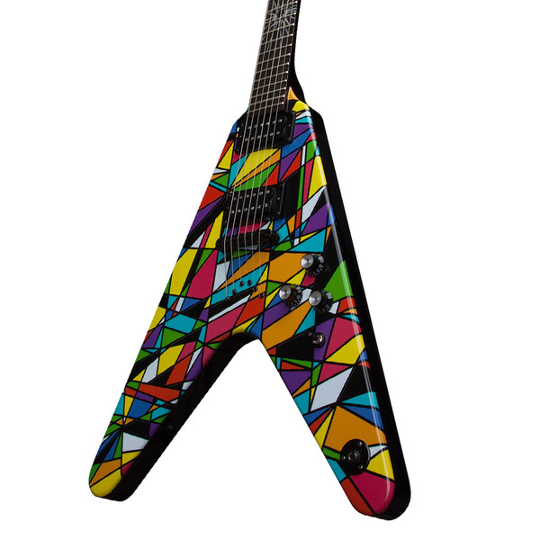DISC Dean Michael Schenker Electric Guitar, Kaleidoscope at Gear4music