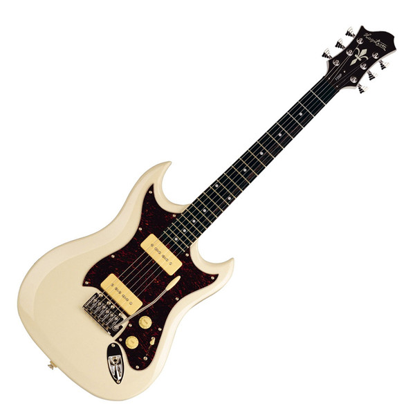 DISC Hagstrom F200P Electric Guitar, Cream at Gear4music