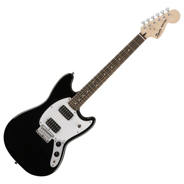 Squier Bullet Mustang HH, Black at Gear4music