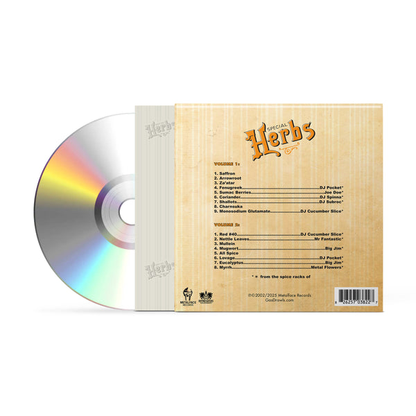 MF DOOM - Metal Fingers Presents: Special Herbs Vol. 1 & 2 (CD