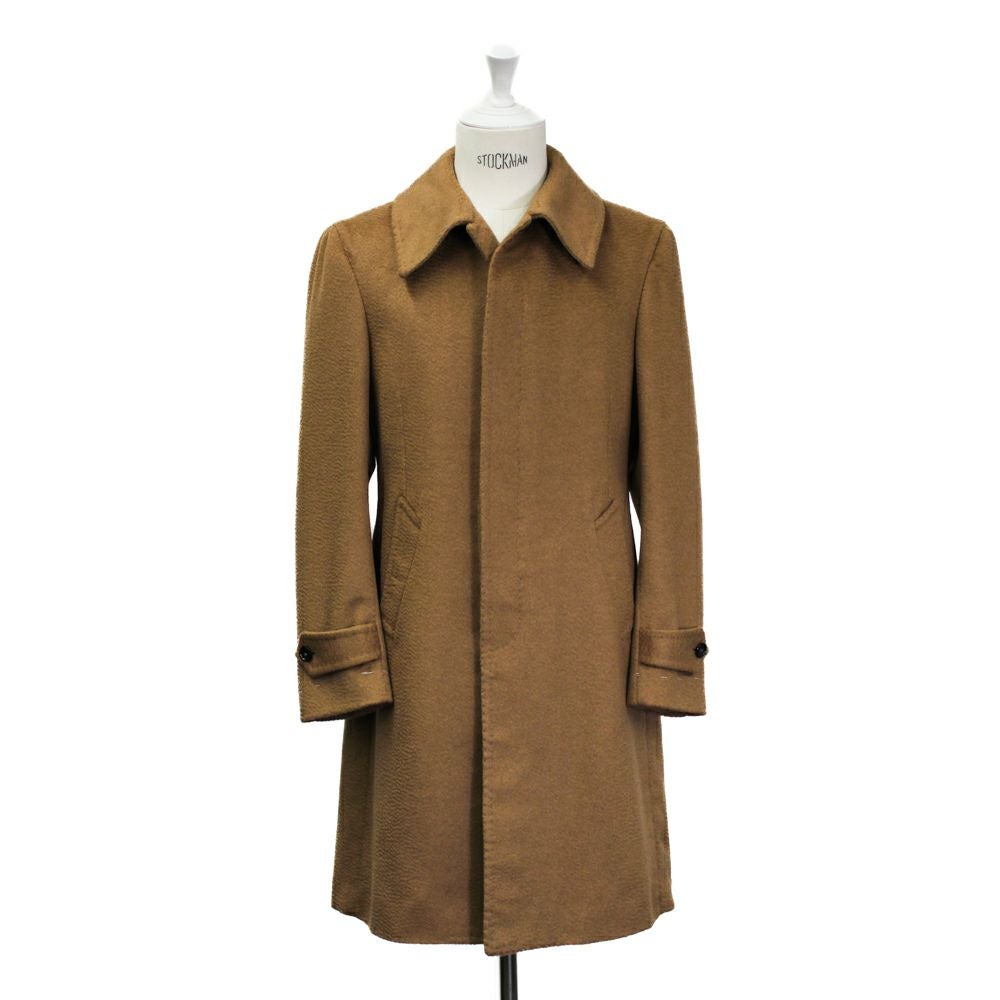 フルハンドメイド キャメルバルカラーコート | RING JACKET MEISTER