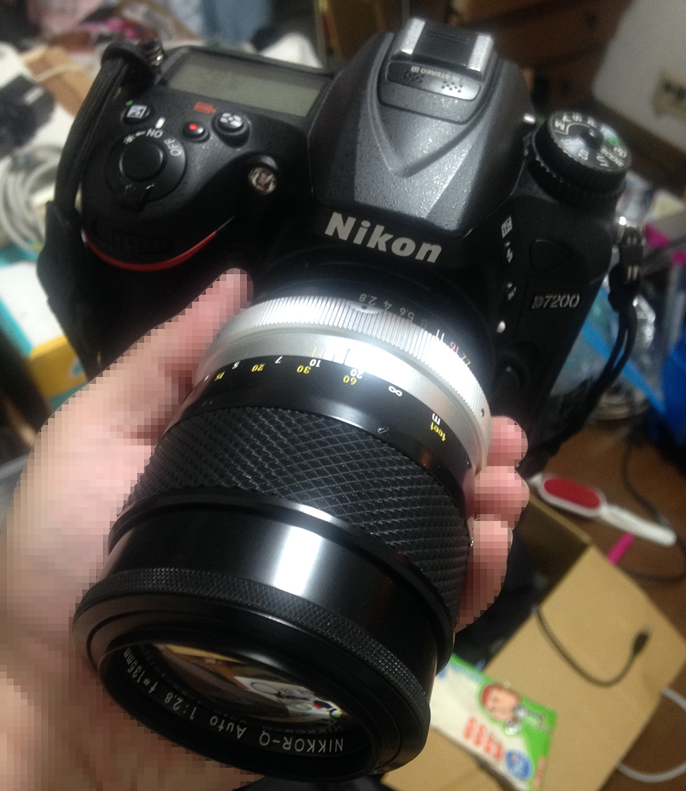 Repair: Nikkor-Q 135mm f/2.8 Auto | Richard Haw's Classic Nikon