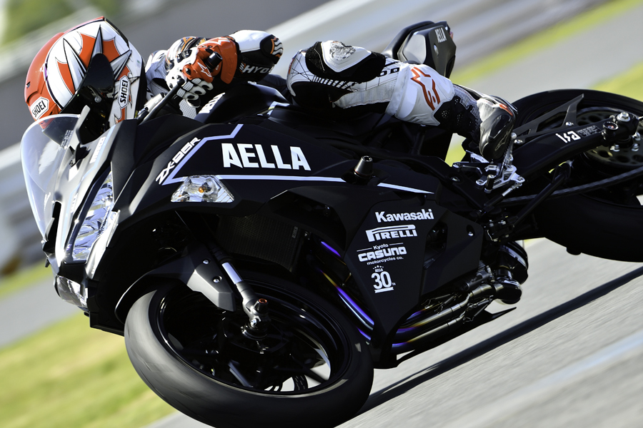 培った技術を国産250ccクラス用に凝縮した新しい提案!! 『AELLA×Ninja