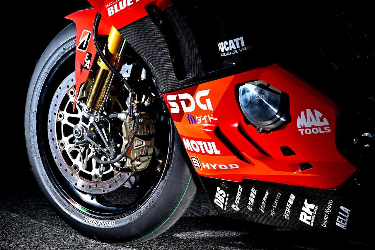 全日本JSB1000王座を戦うSBKチャンピオンマシン”DUCATI Panigale V4 R
