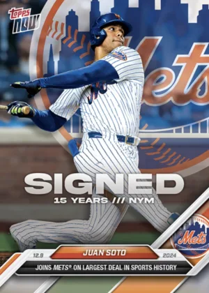 フアン・ソト初のメッツカード登場！ - Topps Ripped