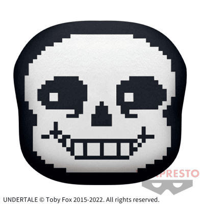 サンズ】UNDERTALE ふわむにでっかいフェイスクッション〜サンズ