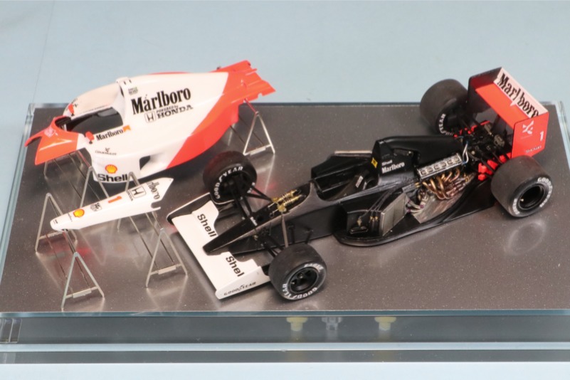 ロムファクトリー 1/43 マクラーレン MP4/6 ブラジルGP 1991 A.セナ