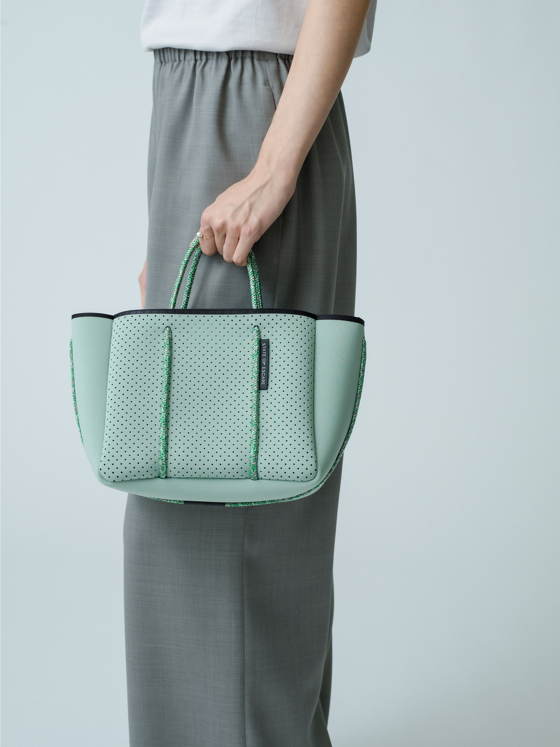 State of escape ターコイズブルー 2way バッグ State of escape