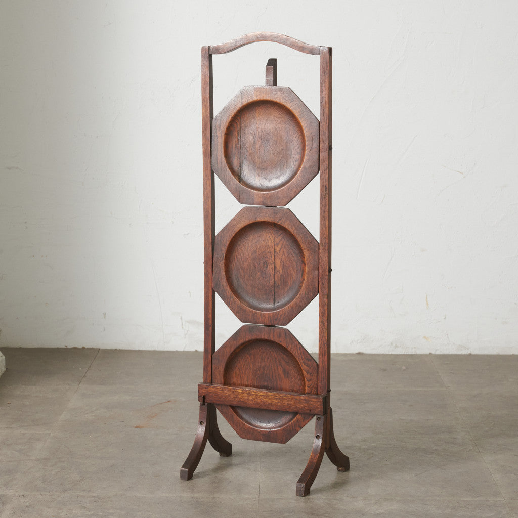 英国アンティーク 折畳み式 ケーキスタンド｜rocca rocca