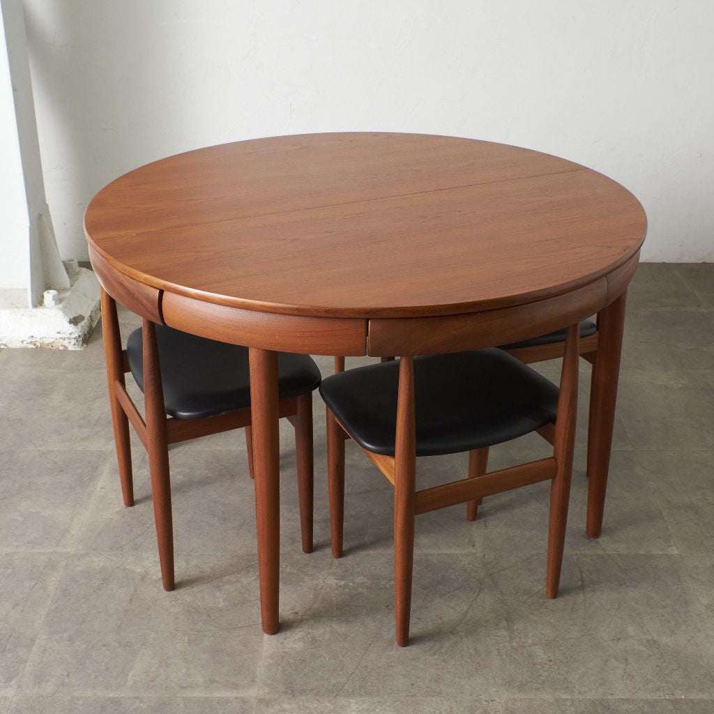 Dinette ダイニング 5点セット / 張替済｜フレムロジェ Frem Rojle