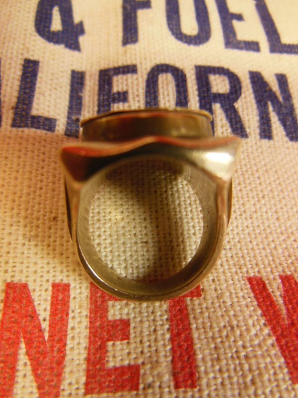 1950'S〜 VINTAGE HORSESHHOE MEXICAN RING ビンテージ メキシカン