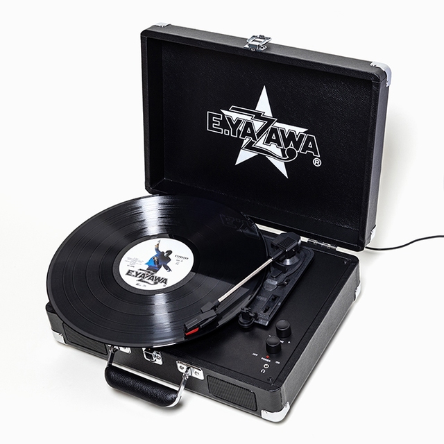 ダイヤモンドムーン限定品 E.YAZAWA ポータブルターンテーブル