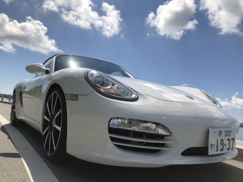 PORCHE BOXTER】ポルシェボクスター入庫｜新着情報｜格安沖縄の外車