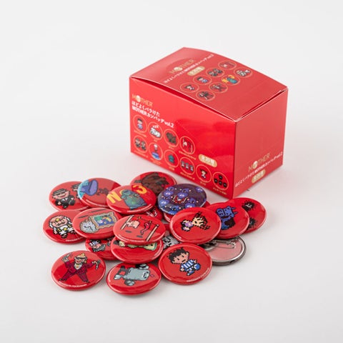 ほどよくバラけたMOTHERカンバッヂ。 - ほぼ日MOTHERプロジェクト - ほぼ日