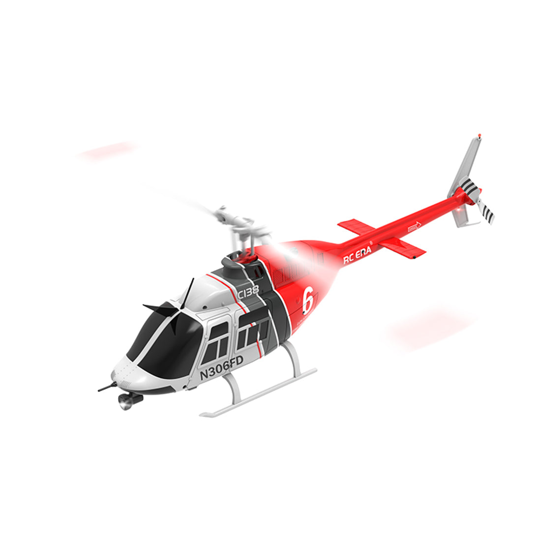 RCERA C138 Bell 206 Helicopter with Hold and Flow Position | RTRhobby