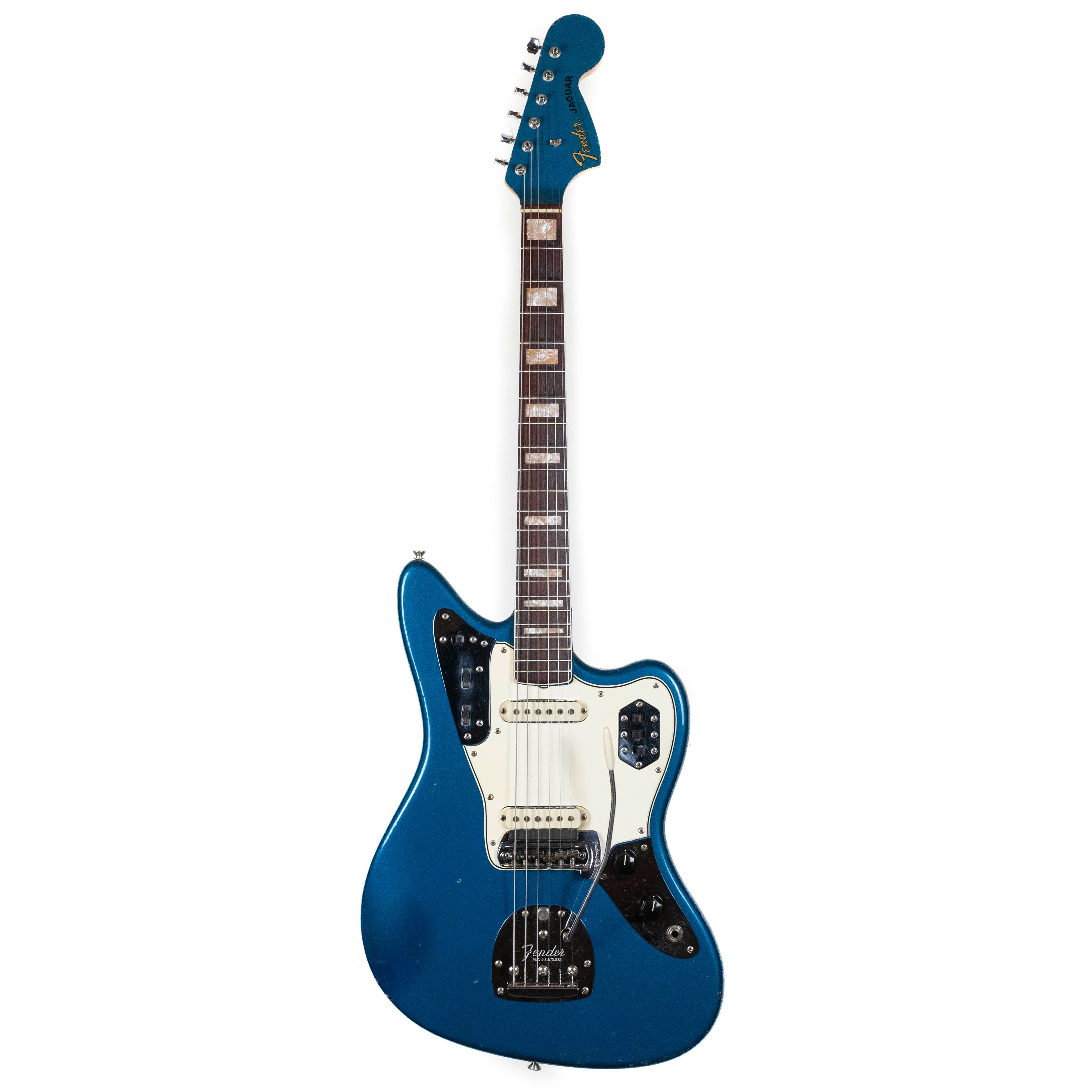 Fender 1966 Jaguar, Lake Placid Blue — Rudy's Music
