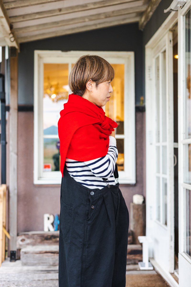 ANSPINNEN スーパーファインソフトカシミヤ ハンドフレームドストール