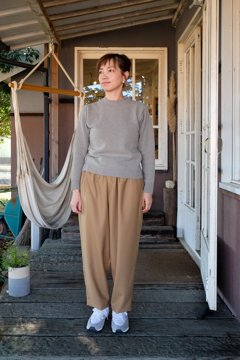 Veritecoeur ウールパンツ - SUSCON + RUSTIC HOUSE ONLINESTORE
