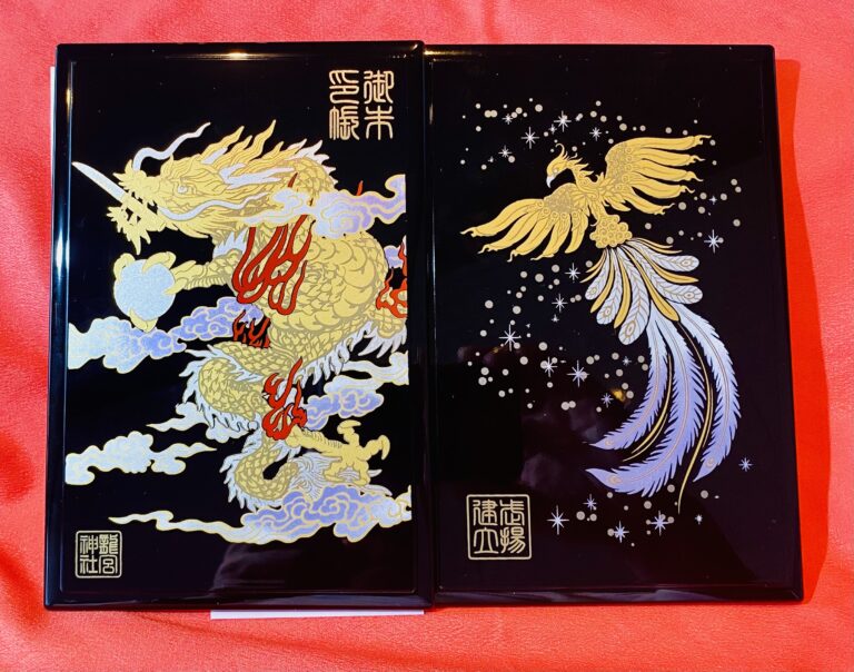 限定蒔絵御朱印帳が完成しました│神職と医師の道