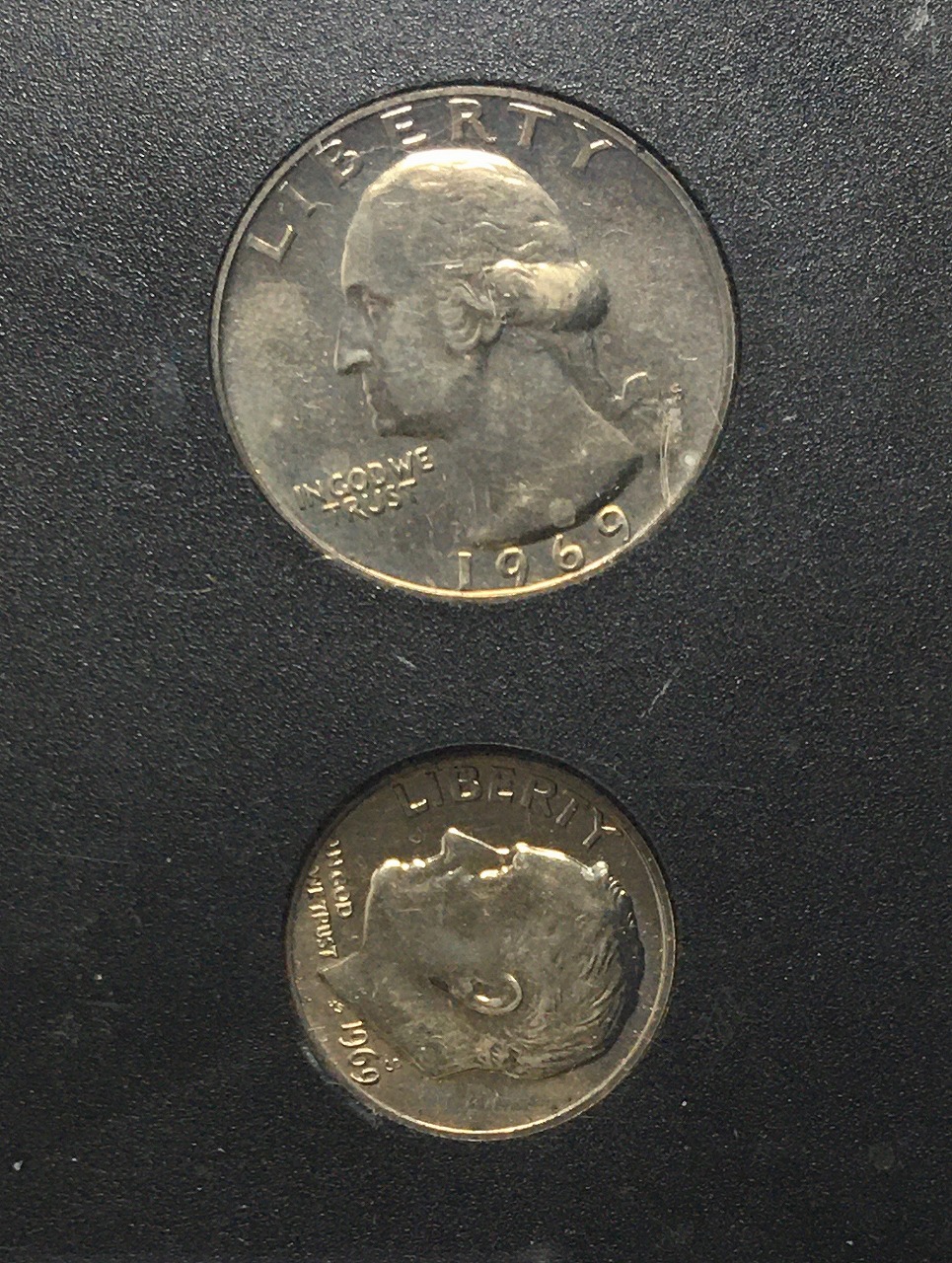 USAミント貨幣セット 1970年銀貨 50セント/プルーフ仕様 5点セット 美