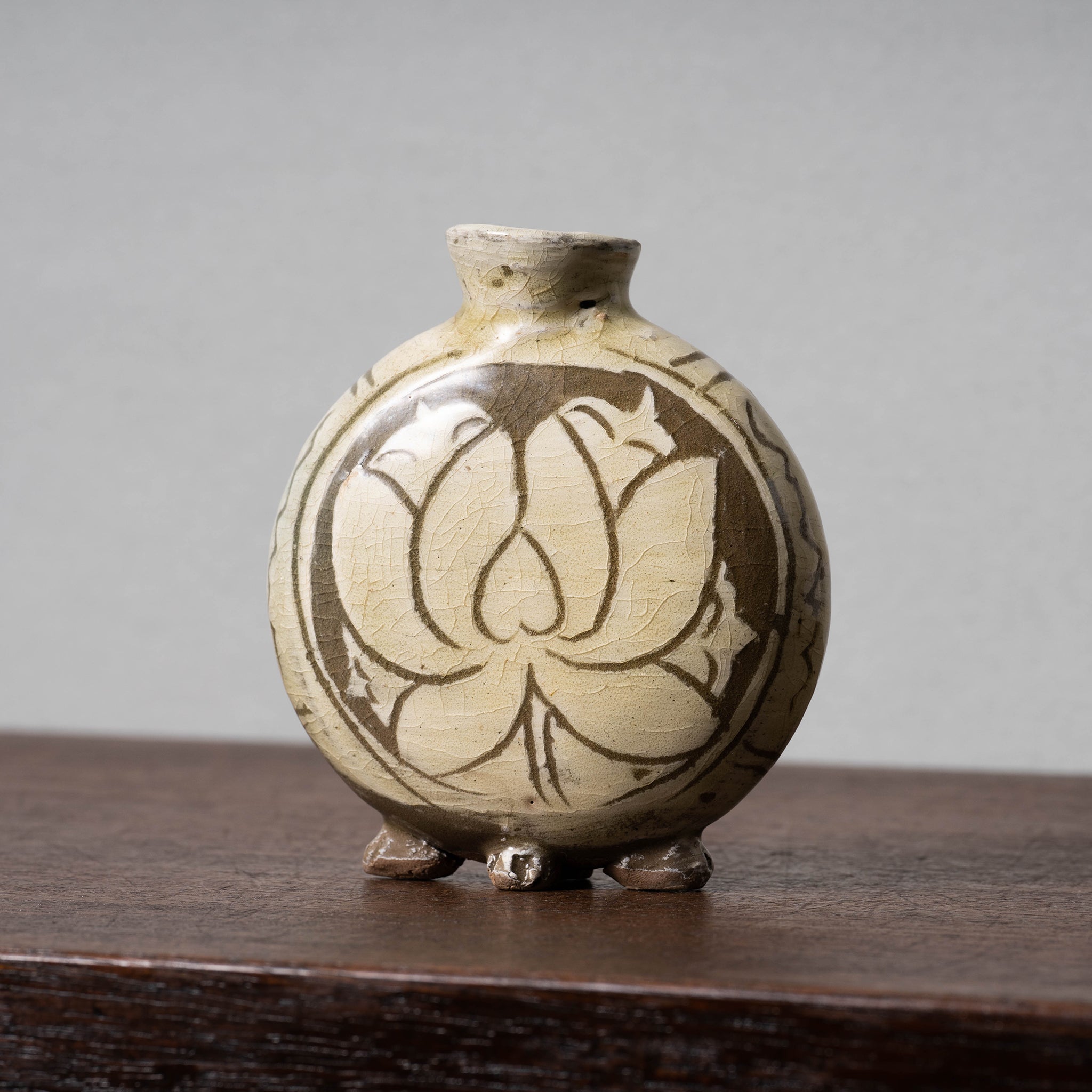 李朝 青磁 三島 印花鉢 李朝 三島 粉青 印花鉢 李朝 三島 粉青 印花鉢