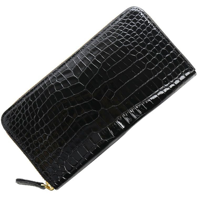スモールクロコダイル ポロサス 長財布 レディース 内装 パイソン 本革