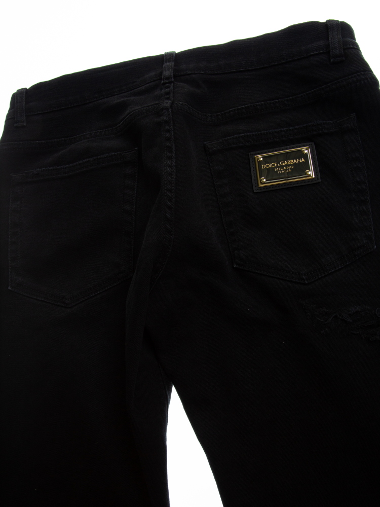 Dolce & Gabbana (ドルチェ&ガッバーナ) ダメージ加工 ジップフライ