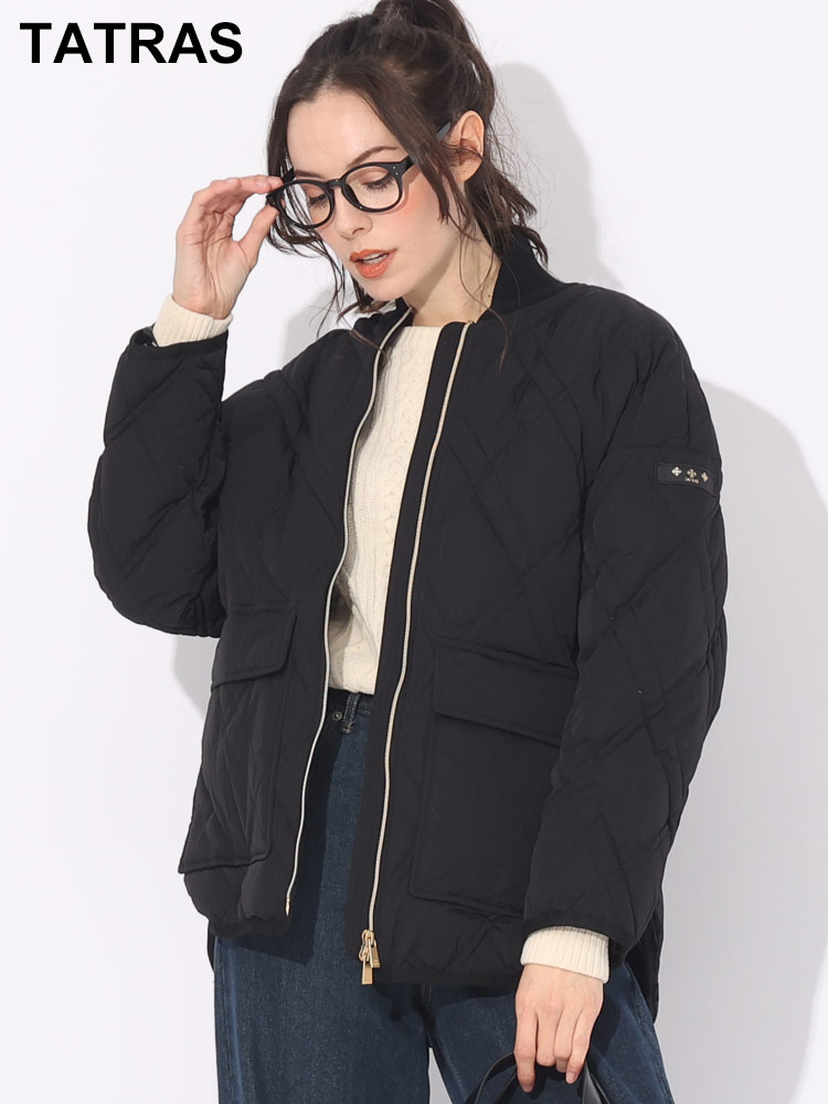 TATRAS (タトラス) ダイヤキルト フルジップ ダウンジャケット YOTA